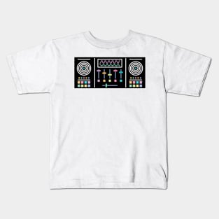 DJ digital Turntables Kids T-Shirt